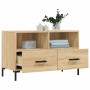 Mueble para TV madera contrachapada roble ahumado 80x36x50 cm en Muebles TV | Comprar online en Foru.es