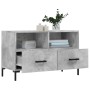 Mueble para TV madera contrachapada gris hormigón 80x36x50 cm en Muebles TV | Comprar online en Foru.es
