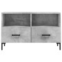 Mueble para TV madera contrachapada gris hormigón 80x36x50 cm en Muebles TV | Comprar online en Foru.es