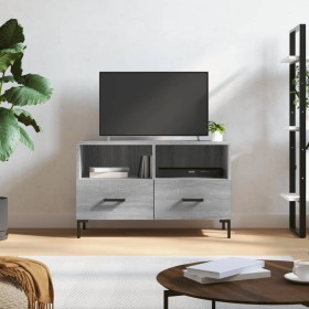 Mueble de TV madera de ingeniería gris Sonoma 80x36x50 cm en Muebles TV | Comprar online en Foru.es