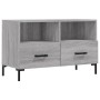 Mueble de TV madera de ingeniería gris Sonoma 80x36x50 cm en Muebles TV | Comprar online en Foru.es
