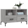 Mueble de TV madera de ingeniería gris Sonoma 80x36x50 cm en Muebles TV | Comprar online en Foru.es