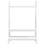 Solid white pine wood coat rack 100x45.5x150 cm by vidaXL, Hat and coat racks - Ref: Foro24-824989, Price: 103,15 €, Discount: %