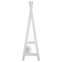 Perchero de madera maciza de pino blanco 100x45,5x150 cm de vidaXL, Percheros para sombreros y abrigos - Ref: Foro24-824989, ...