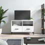 Mueble para TV madera contrachapada blanco 80x36x50 cm en Muebles TV | Comprar online en Foru.es