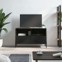 Mueble para TV madera contrachapada negro 80x36x50 cm en Muebles TV | Comprar online en Foru.es