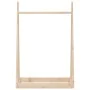 Perchero de madera maciza de pino 100x45x150 cm de vidaXL, Percheros para sombreros y abrigos - Ref: Foro24-824983, Precio: 5...