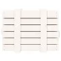 Caja de almacenaje madera maciza de pino blanca 58x40,5x42 cm de vidaXL, Cestas para almacenaje - Ref: Foro24-824994, Precio:...