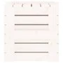 Caja de almacenaje madera maciza de pino blanca 58x40,5x42 cm de vidaXL, Cestas para almacenaje - Ref: Foro24-824994, Precio:...