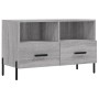 Mueble de TV madera de ingeniería gris Sonoma 80x36x50 cm en Muebles TV | Comprar online en Foru.es