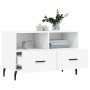 Mueble para TV madera contrachapada blanco 80x36x50 cm en Muebles TV | Comprar online en Foru.es