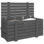 Caja de almacenaje madera maciza de pino gris 91x40,5x42 cm de vidaXL, Cestas para almacenaje - Ref: Foro24-825000, Precio: 9...