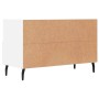 Mueble para TV madera contrachapada blanco 80x36x50 cm en Muebles TV | Comprar online en Foru.es