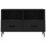 Mueble para TV madera contrachapada negro 80x36x50 cm en Muebles TV | Comprar online en Foru.es