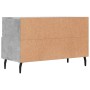 Mueble para TV madera contrachapada gris hormigón 80x36x50 cm en Muebles TV | Comprar online en Foru.es