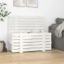 Caja de almacenaje madera maciza de pino blanco 91x40,5x42 cm de vidaXL, Cestas para almacenaje - Ref: Foro24-824999, Precio:...
