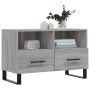 Mueble de TV madera de ingeniería gris Sonoma 80x36x50 cm en Muebles TV | Comprar online en Foru.es