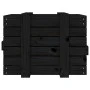 Caja de almacenaje madera maciza de pino negra 58x40,5x42 cm de vidaXL, Cestas para almacenaje - Ref: Foro24-824997, Precio: ...