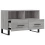 Mueble de TV madera de ingeniería gris Sonoma 80x36x50 cm en Muebles TV | Comprar online en Foru.es