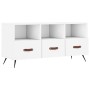 Mueble de TV madera de ingeniería blanco 102x36x50 cm en Muebles TV | Comprar online en Foru.es