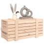 Caja de almacenaje madera maciza de pino 91x40,5x42 cm de vidaXL, Cestas para almacenaje - Ref: Foro24-824998, Precio: 82,23 ...