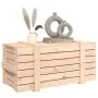 Caja de almacenaje madera maciza de pino 91x40,5x42 cm de vidaXL, Cestas para almacenaje - Ref: Foro24-824998, Precio: 81,20 ...