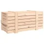 Caja de almacenaje madera maciza de pino 91x40,5x42 cm de vidaXL, Cestas para almacenaje - Ref: Foro24-824998, Precio: 81,20 ...