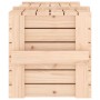 Caja de almacenaje madera maciza de pino 91x40,5x42 cm de vidaXL, Cestas para almacenaje - Ref: Foro24-824998, Precio: 82,23 ...