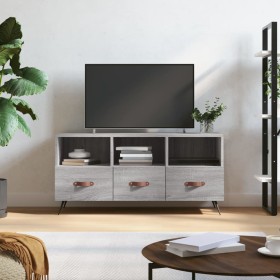 Mueble de TV madera de ingeniería gris Sonoma 102x36x50 cm en Muebles TV | Comprar online en Foru.es