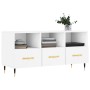 Mueble de TV madera de ingeniería blanco 102x36x50 cm en Muebles TV | Comprar online en Foru.es