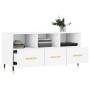 Mueble de TV madera de ingeniería blanco 102x36x50 cm en Muebles TV | Comprar online en Foru.es