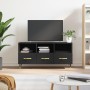 Mueble de TV madera de ingeniería negro 102x36x50 cm en Muebles TV | Comprar online en Foru.es