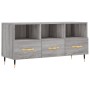 Mueble de TV madera de ingeniería gris Sonoma 102x36x50 cm en Muebles TV | Comprar online en Foru.es