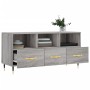 Mueble de TV madera de ingeniería gris Sonoma 102x36x50 cm en Muebles TV | Comprar online en Foru.es