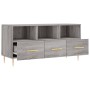 Mueble de TV madera de ingeniería gris Sonoma 102x36x50 cm en Muebles TV | Comprar online en Foru.es