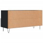 Mueble de TV madera de ingeniería negro 102x36x50 cm en Muebles TV | Comprar online en Foru.es