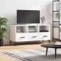 Mueble de TV madera de ingeniería blanco 102x36x50 cm en Muebles TV | Comprar online en Foru.es