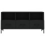 Mueble de TV madera de ingeniería negro 102x36x50 cm en Muebles TV | Comprar online en Foru.es