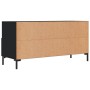Mueble de TV madera de ingeniería negro 102x36x50 cm en Muebles TV | Comprar online en Foru.es
