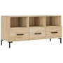 Mueble de TV madera de ingeniería roble Sonoma 102x36x50 cm en Muebles TV | Comprar online en Foru.es