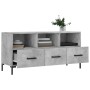 Mueble de TV madera de ingeniería gris hormigón 102x36x50 cm en Muebles TV | Comprar online en Foru.es