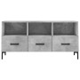Mueble de TV madera de ingeniería gris hormigón 102x36x50 cm en Muebles TV | Comprar online en Foru.es