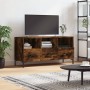 Mueble de TV madera de ingeniería roble ahumado 102x36x50 cm en Muebles TV | Comprar online en Foru.es