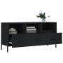 Mueble de TV madera de ingeniería negro 102x36x50 cm en Muebles TV | Comprar online en Foru.es