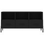 Mueble de TV madera de ingeniería negro 102x36x50 cm en Muebles TV | Comprar online en Foru.es