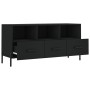 Mueble de TV madera de ingeniería negro 102x36x50 cm en Muebles TV | Comprar online en Foru.es