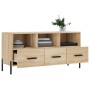 Mueble de TV madera de ingeniería roble Sonoma 102x36x50 cm en Muebles TV | Comprar online en Foru.es