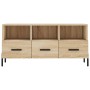 Mueble de TV madera de ingeniería roble Sonoma 102x36x50 cm en Muebles TV | Comprar online en Foru.es