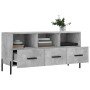 Mueble de TV madera de ingeniería gris hormigón 102x36x50 cm en Muebles TV | Comprar online en Foru.es