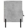 Mueble de TV madera de ingeniería gris hormigón 102x36x50 cm en Muebles TV | Comprar online en Foru.es